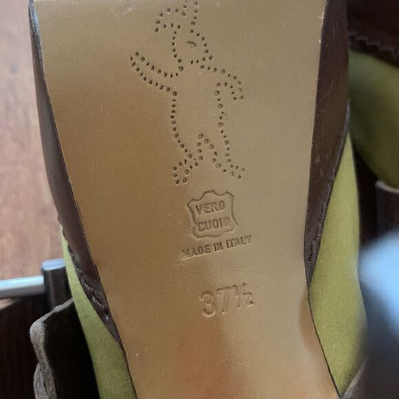 Marni Platform Mary Jane Peep Toe Heels - Picture 8 of 9